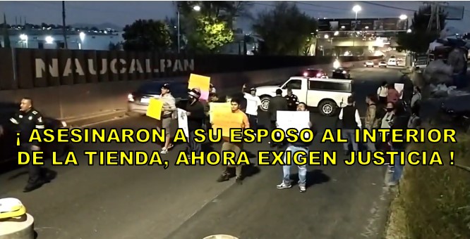 Manifestantes bloquean exigiendo justicia por la muerte de José Alonso en Zorro Abarrotero